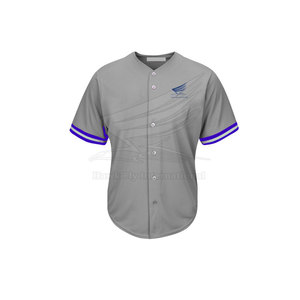 Ensembles d'uniformes de baseball respirants sur mesure, grande taille, séchage rapide, qualité supérieure, 100 % polyester, logo personnalisé, service OEM - Product Image 4