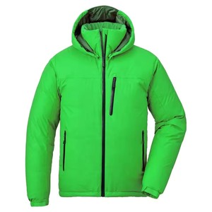 Doudoune d'hiver décontractée à logo personnalisé pour hommes Duvet de haute qualité avec support Noir avec motif camouflage pour temps froid - Product Image 5