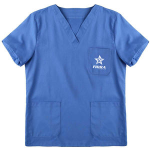 Vente en gros OEM uniforme pour médecins infirmières et hôpitaux ensemble de gommage aux figues vente à chaud haut de gommage médical extensible à manches courtes - Product Image 1