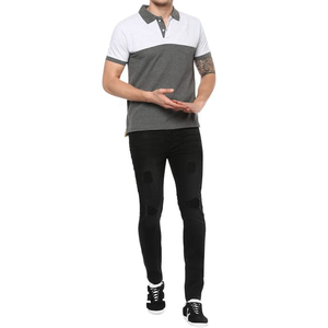 เสื้อโปโลสำหรับผู้ชายเสื้อคอลเลกชั่นสีพื้นพิมพ์ลาย2025โลโก้ออกแบบได้ตามต้องการสำหรับฤดูร้อน - Product Image 5