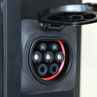 Station de recharge pour véhicules électriques AC 380V 32A 14KW à double connecteur, type 2, étanche IP65, en métal, Plug and Play, HTYITITONG HT014OGJLZTS11-3