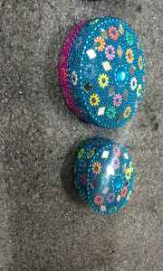 Cuentas de ágata con bandas exquisitas hechas a medida, pulseras y collares con dijes de Estilo Vintage para ocasiones de regalo - Product Image 4