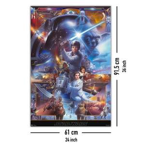 Modern Style Star Wars 20th Anniversary <b>Poster</b> Paper Wall Decor - Product Image 3