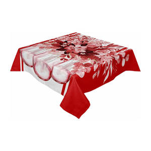 Superventas Material de algodón bordado mesa de comedor boda manteles de fiesta con logotipo personalizado - Product Image 6