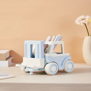 Porte-stylo de <span class=keywords><strong>bureau</strong></span> de style industriel sur le thème de l'excavatrice pour <span class=keywords><strong>la</strong></span> maison, le <span class=keywords><strong>bureau</strong></span>, l'école et le salon, organisateur d'ustensiles et de vaisselle - Product Image 4