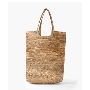 Sac fourre-tout réutilisable en Jute vierge, sac pour les courses disponible au bas prix et de haute qualité des fabricants indiens - Product Image 2