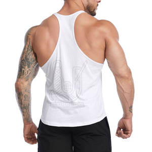 Chaleco Deportivo Casual de Punto Transpirable para Hombre, 100% Algodón, Secado Rápido, Ropa Deportiva de Alta Calidad, Diseño Elegante, Servicio OEM Personalizable - Product Image 4