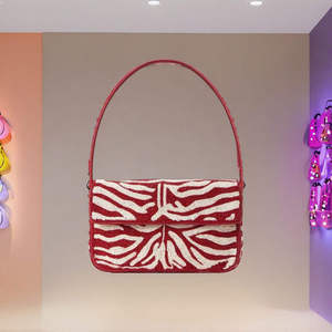 Bolso de Hombro Personalizado Hecho a Mano, Duradero, Cuadrado, con Estampado Floral y Cuentas, Temática Deportiva de Invierno, Venta al por Mayor, Bolso de Mano OEM, Clutch - Product Image 5