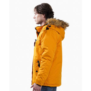 Chaqueta Parka de alta calidad al por mayor para hombre de la colección de invierno Chaqueta Parka de hombre de material original - Product Image 6