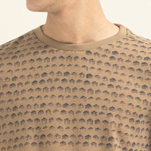 Sudadera de Cuello Redondo de Felpa 100% Algodón de Alta Calidad Directo de Fábrica 2023 para Hombre, Teñido Liso para Uso en Invierno - Product Image 6