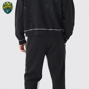 Conjunto Deportivo de Alta Calidad para Hombre, Ropa Casual de Invierno, Hecho a Medida, 100% Algodón, Corte Regular, Cuello con Capucha, Diseño Liso - Product Image 5