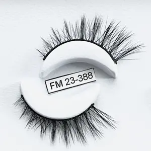 3D Faux Mink Luxury Natural False Eyelashes - Custom Brand Label & ODM OEM Service - Environmental and Cruelty-Free