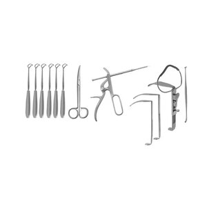 OEM Lot de 25 instruments manuels en acier inoxydable pour amygdalectomie et adénoïdectomie Ent pour une élimination sûre des amygdales et des adénoïdes - Product Image 3