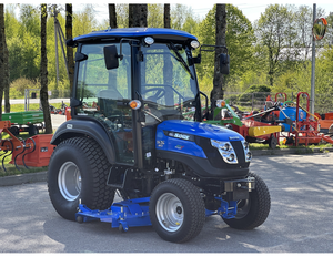 Tracteur compact SOLIS 26 HST 26HP avec tondeuse à gazon à montage central, transmission hydrostatique 4x4, moteur diesel, pour pelouse et terrains gazonnés - Product Image 4