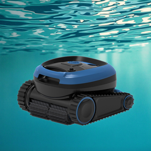 Robot Robot pulitore piscina robotico R9 navigazione intelligente 150min Cordless piscina pulitore si arrampica parete, pavimento e galleggiamento pulizia 1,600 Sq.ft - Product Image 2