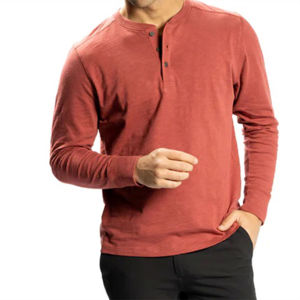 Venta al por mayor de camisetas de los hombres con mangas completas de diseño multicolor camisetas para niños Ringer tripulación con etiqueta privada camisa de manga larga - Product Image 5