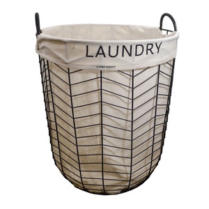 <b>laundry</b> clothes <b>Basket</b> for home & Hotel for Metal <b>laundry</b> Storage <b>Basket</b> from India Kitchen Home Storage & Organization <b>Basket</b> - Product Image 5