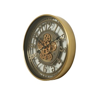 Attractive Look Multicolor High Standard Quality Material Made Round Shape Wall <b>Clock</b> Supplies With Gold Plated Roman Numerals - Product Image 3