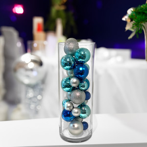 VCY0824 - Cylinder Glass <b>Vase</b> - 8 x 24 - Product Image 2