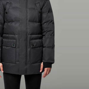 Parka écologique de grande qualité pour hommes grande taille Vestes d'hiver à capuche en coton confortables et élégantes nouveauté OEM - Product Image 5