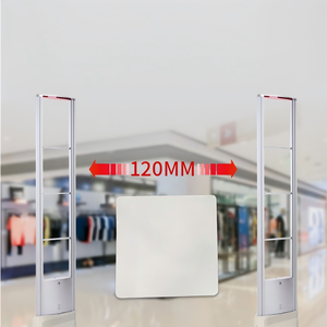 Etiqueta de Seguridad RF EAS U9/R6 Anti-Robo Estándar ISO de 8.2MHz, Etiqueta Adhesiva con Código de Barras para Supermercados y Bibliotecas - Product Image 2