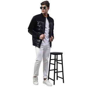 Abrigo de moda para hombre, tendencia brillante, bombardero de invierno grueso, chaqueta de hombre acolchada brillante hecha en Pakistán - Product Image 4