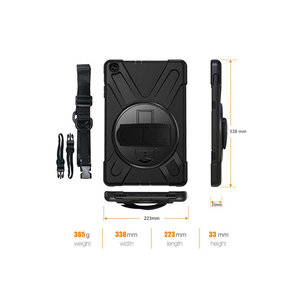 Étui de protection Netzy pour iPad Pro 11 10,5 pouces Noir TPU-Defender Tablette Silicone Compatible et Fonction de protection - Product Image 6