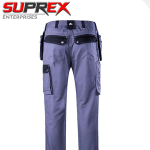 Mens Winter High Waist Reflective Safety Workwear Cargo Pants Multi Pockets Durable Industrial Fully Customized 19 Pockets - Product Image 2