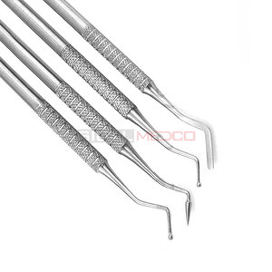 Dental Composite Filling Instrument Set of 4 Double Ended Composite Carvers A+ Quality Stainless Steel Dental Medic Instruments - Product Image 5