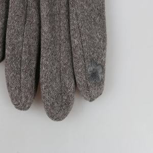 Gants en cuir imperméable en laine du Pakistan pour hommes et femmes à la mode pour l'hiver - Product Image 4