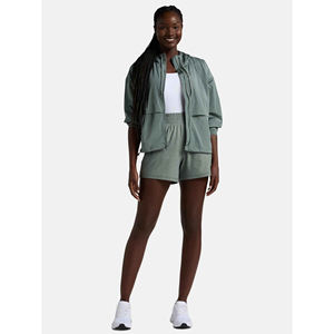 Shorts de survêtement en molleton pour femmes, taille haute, multicolores, de haute qualité, pour les sports d'été, vente en gros, décoration personnalisée avec logo - Product Image 2