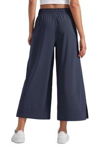 High-Waist Loose Wide Leg Pants for Women Flared <b>Trousers</b> Cotton/Fleece Women's Pants & <b>Trousers</b> High Quality - Product Image 2