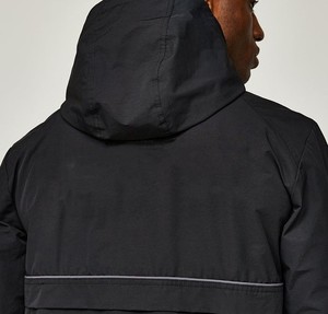 Chándal cortavientos con capucha de alta calidad para hombre, ropa de calle transpirable, fácil de lavar, logotipo personalizado para otoño - Product Image 4
