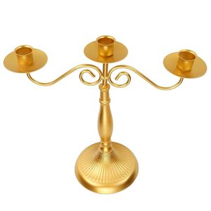 Candelabro de Metal chapado en oro moderno hecho a mano, decoración de lujo para el hogar para Pascua, otras ocasiones, candelabros de Metal, candelabros - Product Image 3