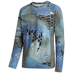 Vente en gros Vêtements de pêche écologiques à séchage rapide Anti-Uv Upf50 Sweat-shirt de pêche à manches longues personnalisé Vêtements de pêche sublimés - Product Image 6