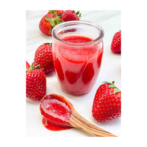 Purée de fraises surgelées en vrac biologique à base de fraises mûres - Product Image 6