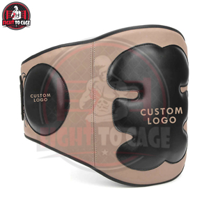 Protector de Vientre para Boxeo, Soporte de Cintura de Cuero, Vendas para Muñecas, Absorción de Impactos, Ligero, Resistente, Duradero, de Alta Calidad - Product Image 2