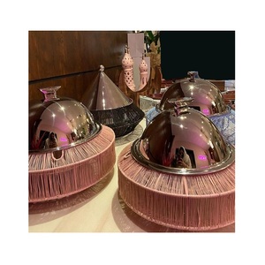 Diseño ventajoso, plato para servir comida en acero inoxidable y plato de cazuela para servir de hierro para uso decorativo en el hogar del hotel - Product Image 6