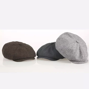 Gorro de Estilo Retro Británico de 8 Paneles, Estilo Peaky Blinder, Gatsby, Occidental, para Otoño, Invierno, Unisex, para Playa - Product Image 5