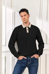 Último Diseño Personalizado, Sudadera de Cuello Redondo para Hombre, Manga Larga, Forro Polar, Algodón, Poliéster, Casual, Elegante, OEM, Estampado, Bordado - Product Image 4