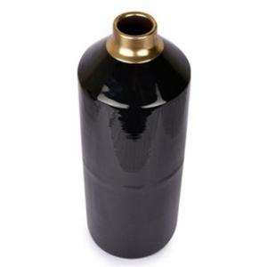 Vase en métal de luxe poli pour une décoration intérieure sophistiquée et un arrangement floral contemporain avec un design artisanal raffiné - Product Image 2