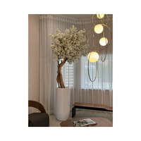 Pot de fleurs en fibre de verre blanc, style nordique simple, coquille décorative, pots géants pour l'intérieur de la maison, pots et jardinières de jardin