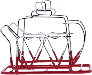 Meilleure vente Boîte à mouchoirs en métal de luxe faite à la main conception de couleur personnalisée blanc avec fonction de suspension en gros - Product Image 3