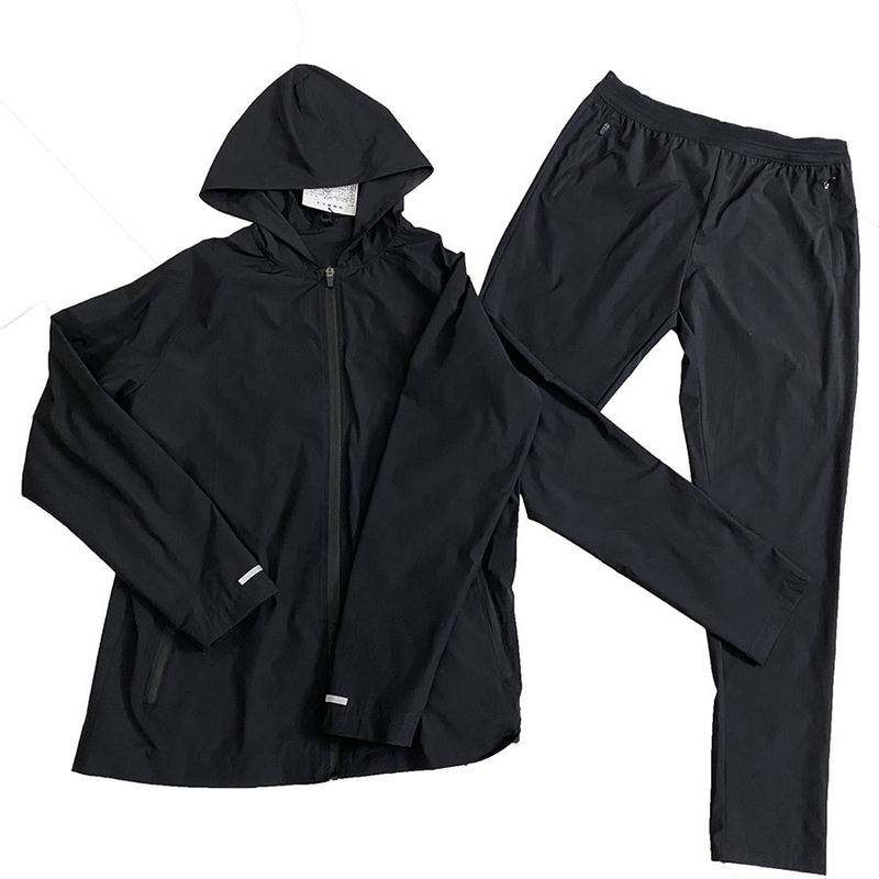 Nylon Tracksuit for Summer Streetwear Reflective