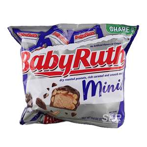 Barras de Caramelo BABY RUTH Recubiertas de Cacao, Tamaño Divertido, 100g - Product Image 6