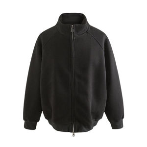 Sweat-shirt à col zippé sur mesure pour homme, en molleton de coton de qualité supérieure, décontracté, tendance, athlétique, streetwear - Product Image 3