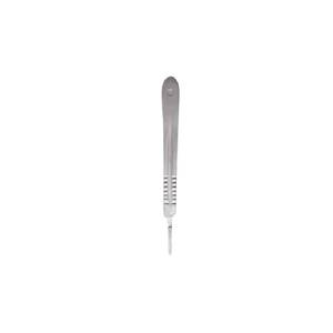 Manche de scalpel n°4 en acier inoxydable de qualité chirurgicale 4 poignées de scalpel de haute précision pour usage médical et de laboratoire - Product Image 3