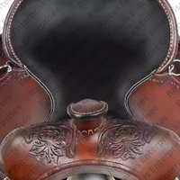 Selle de cheval en cuir véritable sculptée, style western, confortable, réutilisable, avec mousse absorbant les chocs, respirante, personnalisable, vente en gros