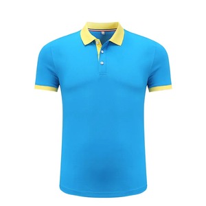 Polo personnalisé grande taille pour hommes, salopette, tissu tricoté respirant, style décontracté, imprimé, broderie, affaires en gros - Product Image 4