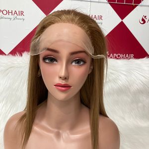 Listo para enviar Pelucas frontales Peluca con cierre 5x5 HD Pelucas delanteras de encaje recto con cabello humano brasileño Estilo de onda profunda suelta - Product Image 5